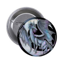 BOUTON foncé d'art d'imaginaire "de nuit de dragon Pin's