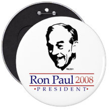Bouton gigantesque de portrait de Ron Paul Badge Avec Épingle