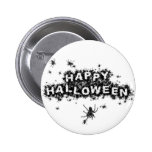Bouton heureux d'araignée de Halloween Badges Avec Agrafe