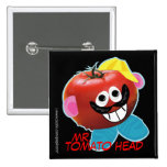 bouton humoristique de parodie de M. tomato head Badges