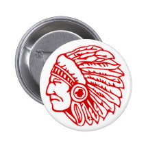 Bouton indien badges avec agrafe
