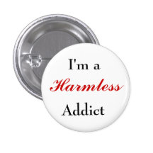 Bouton inoffensif d'intoxiqué badges