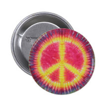 Bouton jaune de talent de colorant de cravate de s badges