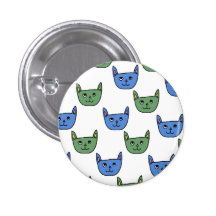 Bouton laid de chat badge