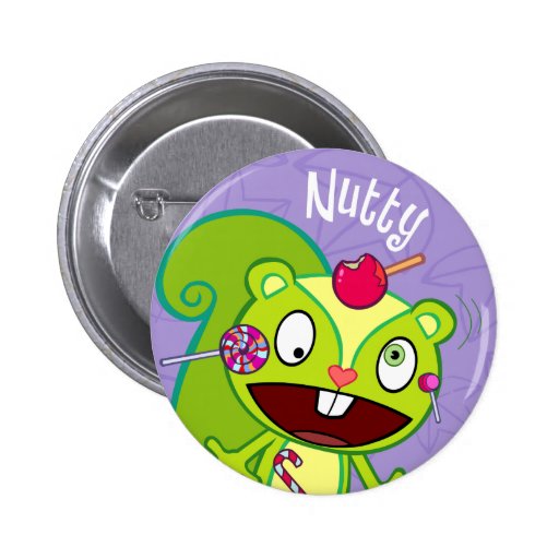 Bouton mignon à noix badges avec agrafe