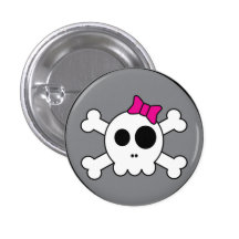 Bouton mignon de Skully Pin's Avec Agrafe