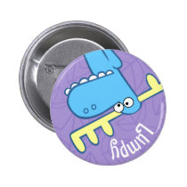 Bouton mignon grumeleux badges publicitaires
