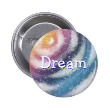 Bouton Nacreous de nuages de "rêve" Badges Avec Agrafe