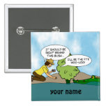 Bouton nommé de Geocaching de cachette extrême drô Pin's