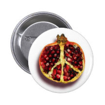 Bouton paisible de grenade badge