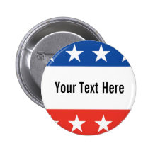 Bouton personnalisable badge avec épingle