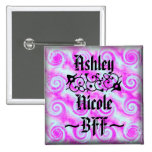 Bouton personnalisé de BFF Badges