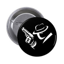 Bouton révélateur 2 de truand badge