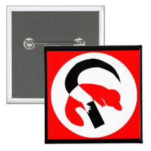 Bouton révolutionnaire d'ornithorynque - customisé badge