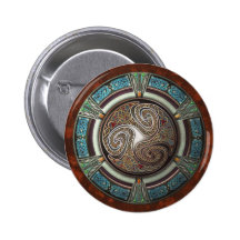 Bouton rond de Triskelion Badges