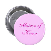Bouton rose de dame de honneur badge