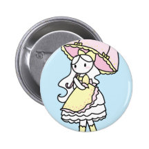 Bouton rose de Lacie de limonade Badge