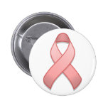 Bouton rose de ruban de conscience pin's
