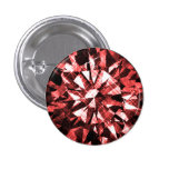Bouton ROUGE de DIAMANT Pin's