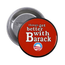 Bouton rouge d'Obama Barack Badge