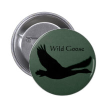 Bouton sauvage d'oie [insigne] pin's