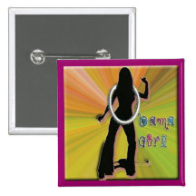 BOUTON SUPER DE FILLE D'OBAMA PIN'S AVEC AGRAFE