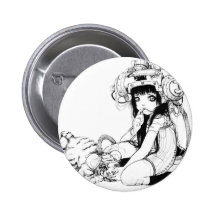 Bouton symbiotique d'amis pin's