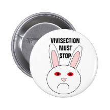 Bouton triste de lapin de laboratoire pin's avec agrafe