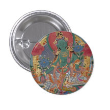 Bouton vert Tara Badge