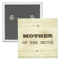bouton vintage de mariage badge
