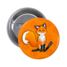 Boutons de Fox Badges Avec Agrafe
