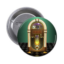 Boutons de juke-box badges avec agrafe