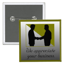 Boutons de services professionnels pin's avec agrafe