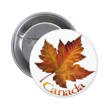Boutons de souvenir de feuille d'érable du Canada  Pin's Avec Agrafe
