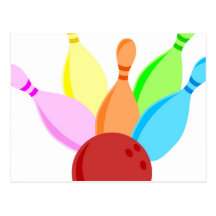 Bowling de Dix bornes Cartes Postales
