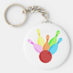 Bowling de Dix bornes Porte-clefs