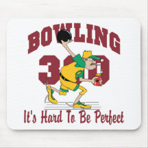 Bowling drôle 300 tapis de souris