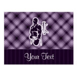 Boxe pourpre cartes postales