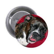 Boxeur américain badges publicitaires