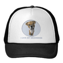 Boxeur Granddog (Uncropped) Casquette De Camionneur