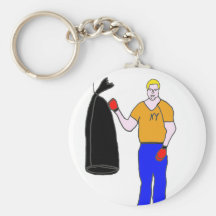 BOXEUR.png Porte-clef