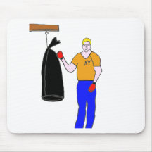 BOXEUR.png Tapis De Souris