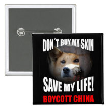 Boycott Chine Badge