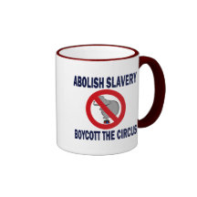 BOYCOTTEZ LE CIRQUE TASSES À CAFÉ