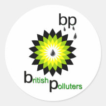BP : Pollueurs britanniques Autocollants