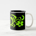 branche verte tasse