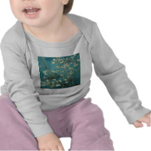 Branches d'amande en fleur t-shirts