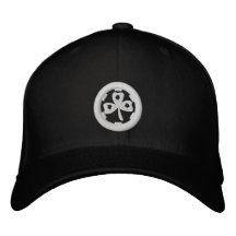 Bras sportifs du chapeau LHR de logo de feuille de Casquettes De Baseball Brodées