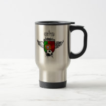 Brasão DA Bandeira Portuguesa - Estilo rétro Tasse À Café