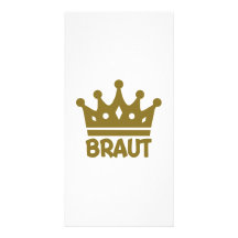 Braut Photocarte Personnalisée